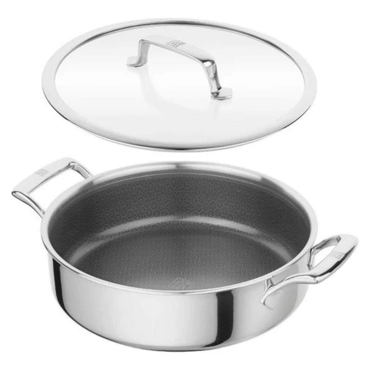 ZWILLING Peak Servierpfanne – 26 cm mit Glasdeckel