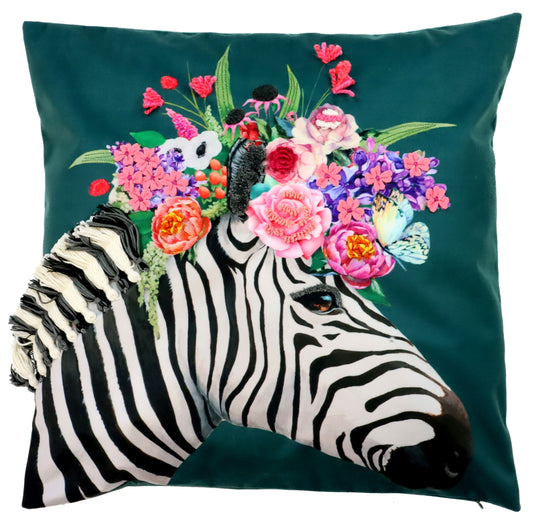 Kissenhülle Zebra 45x45