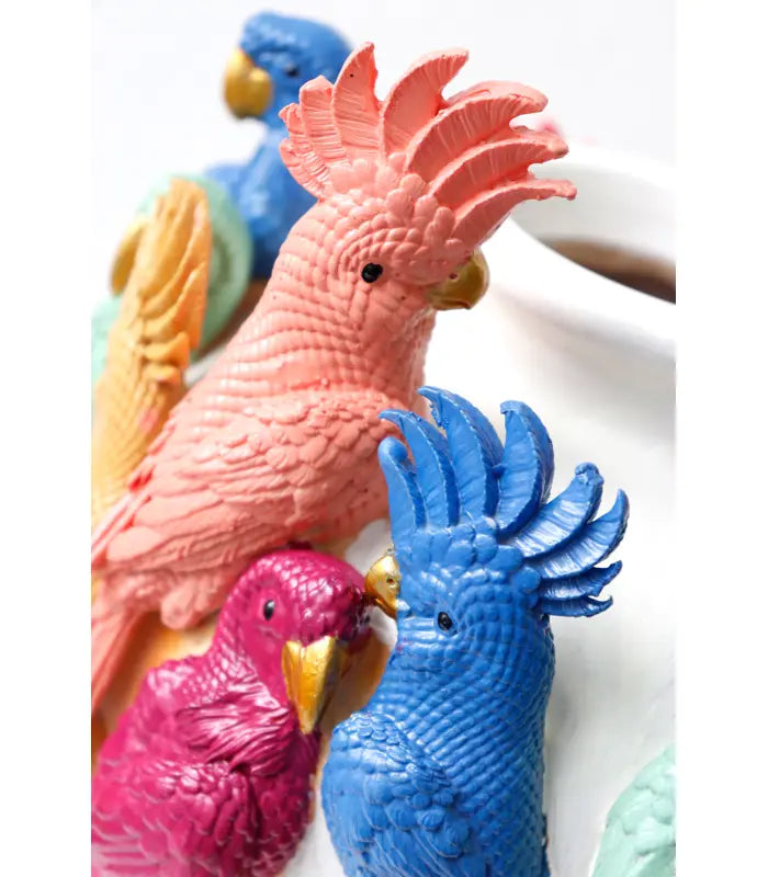 Objektvase Parrot Party